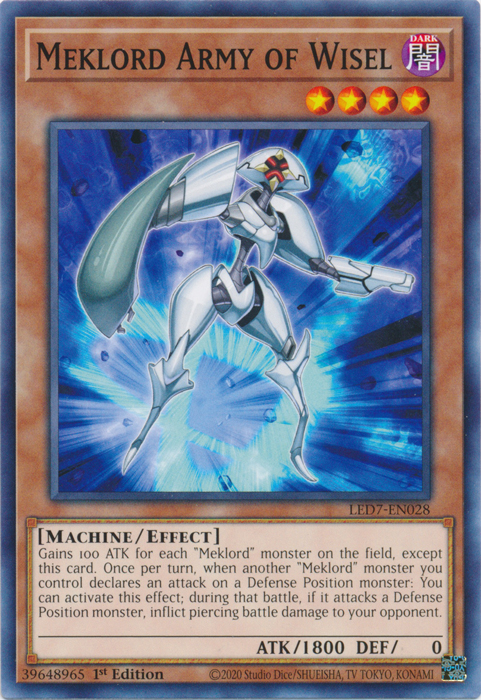 Meklord Army of Wisel [LED7-EN028] Common | Odin's Place