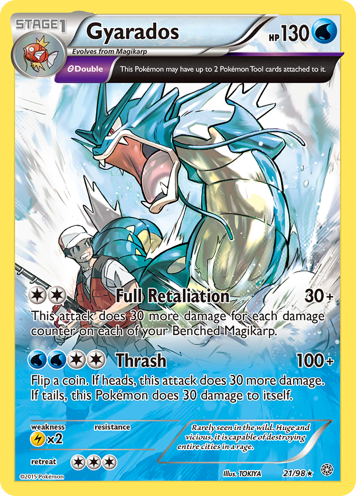 Gyarados (21/98) [XY: Ancient Origins] | Odin's Place