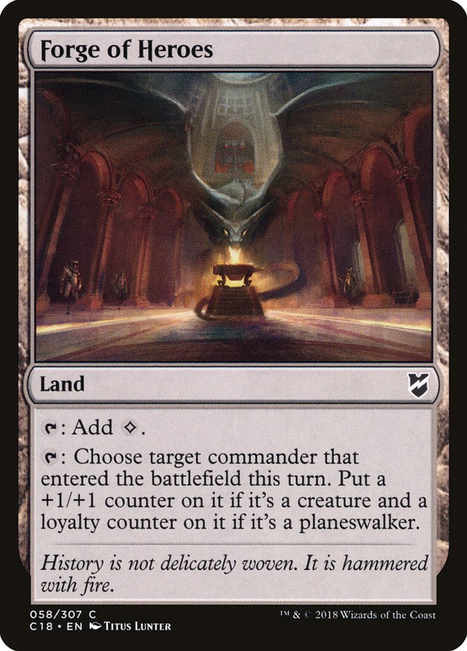 Forge of Heroes (58) [Commander 2018] | Odin's Place