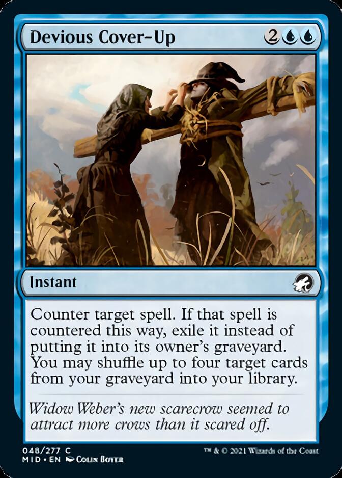 Devious Cover-Up [Innistrad: Midnight Hunt] | Odin's Place