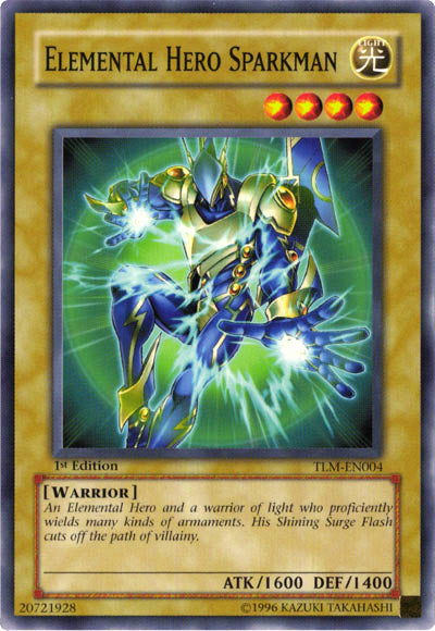 Elemental Hero Sparkman [TLM-EN004] Common | Odin's Place
