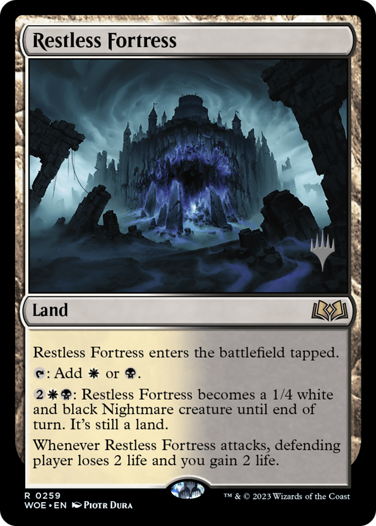 Restless Fortress (Promo Pack) [Wilds of Eldraine Promos] | Odin's Place