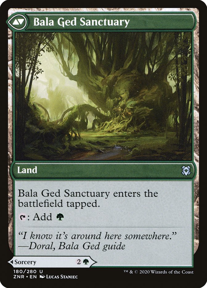 Bala Ged Recovery // Bala Ged Sanctuary [Zendikar Rising] | Odin's Place