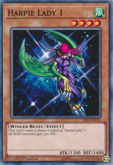 Harpie Lady 1 [SS02-ENC01] Common | Odin's Place