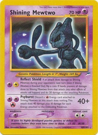 Shining Mewtwo (109/105) [Neo Destiny Unlimited] | Odin's Place