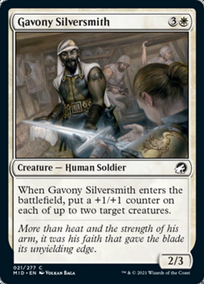 Gavony Silversmith [Innistrad: Midnight Hunt] | Odin's Place