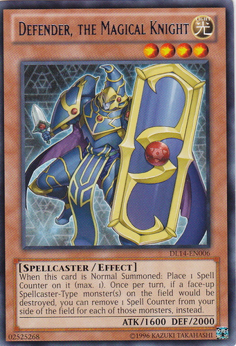 Defender, the Magical Knight (Blue) [DL14-EN006] Rare | Odin's Place