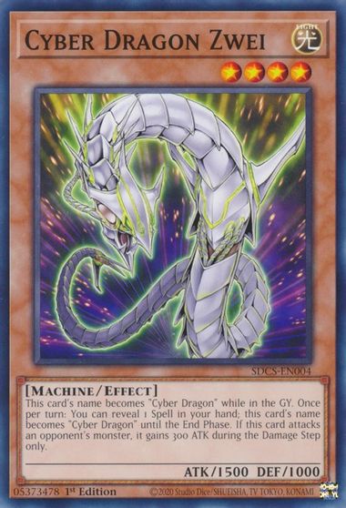 Cyber Dragon Zwei [SDCS-EN004] Common | Odin's Place