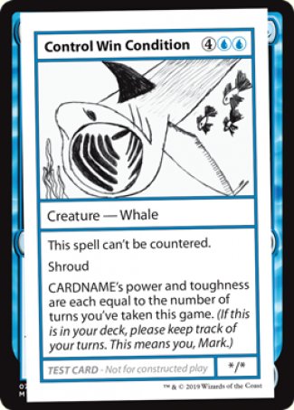 Control Win Condition (2021 Edition) [Mystery Booster Playtest Cards] | Odin's Place