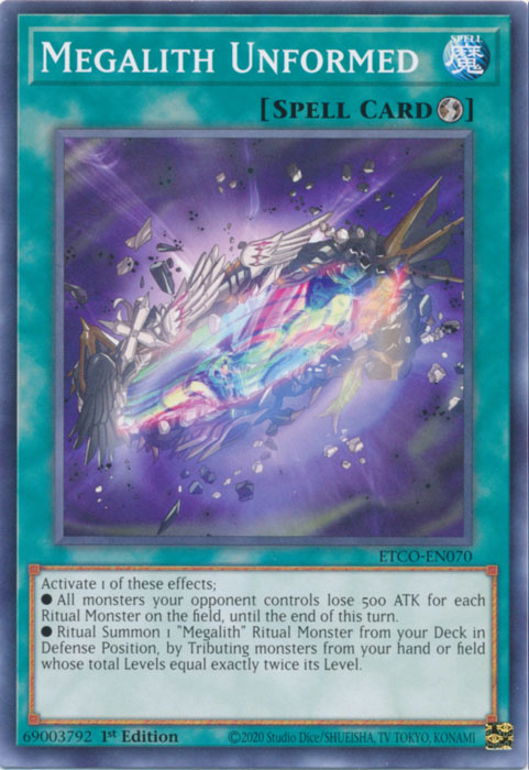 Megalith Unformed [ETCO-EN070] Common | Odin's Place
