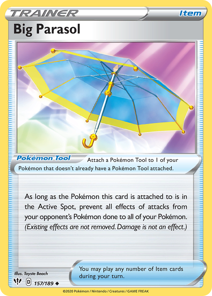 Big Parasol (157/189) [Sword & Shield: Darkness Ablaze] | Odin's Place