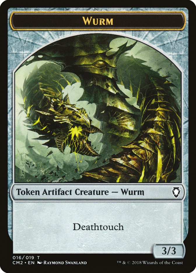 Wurm Token (016/019) [Commander Anthology Volume II Tokens] | Odin's Place