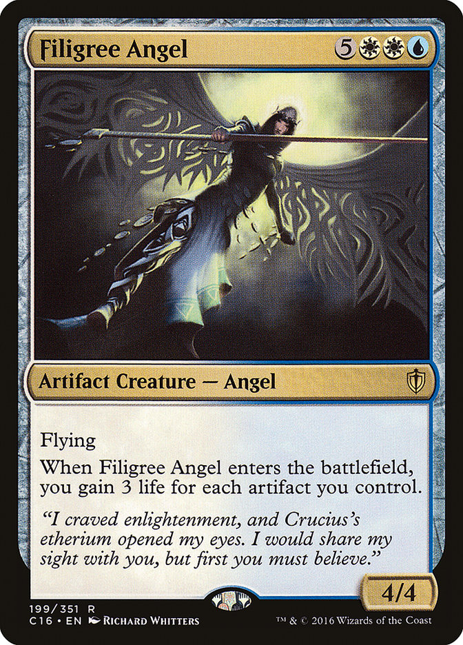 Filigree Angel (199) [Commander 2016] | Odin's Place