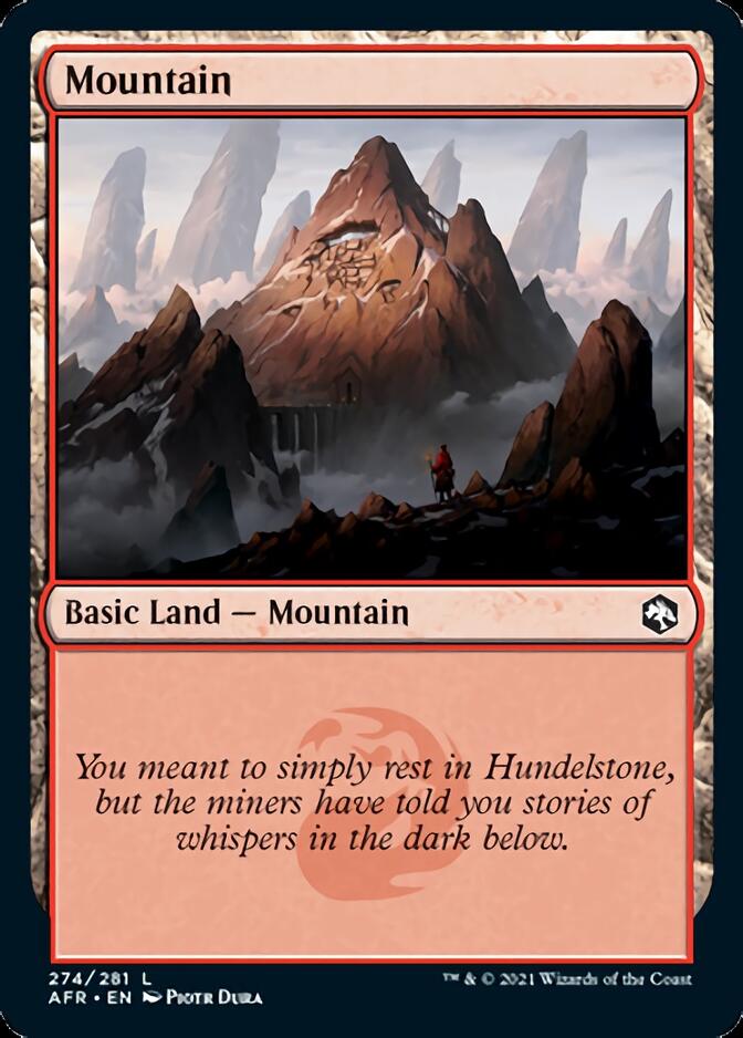 Mountain (274) [Dungeons & Dragons: Adventures in the Forgotten Realms] | Odin's Place