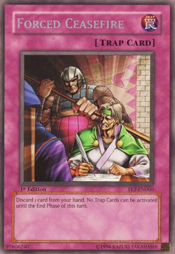 Forced Ceasefire [FET-EN060] Rare | Odin's Place