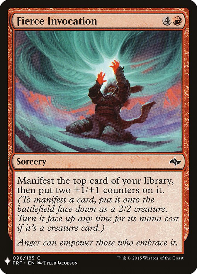 Fierce Invocation [Mystery Booster] | Odin's Place