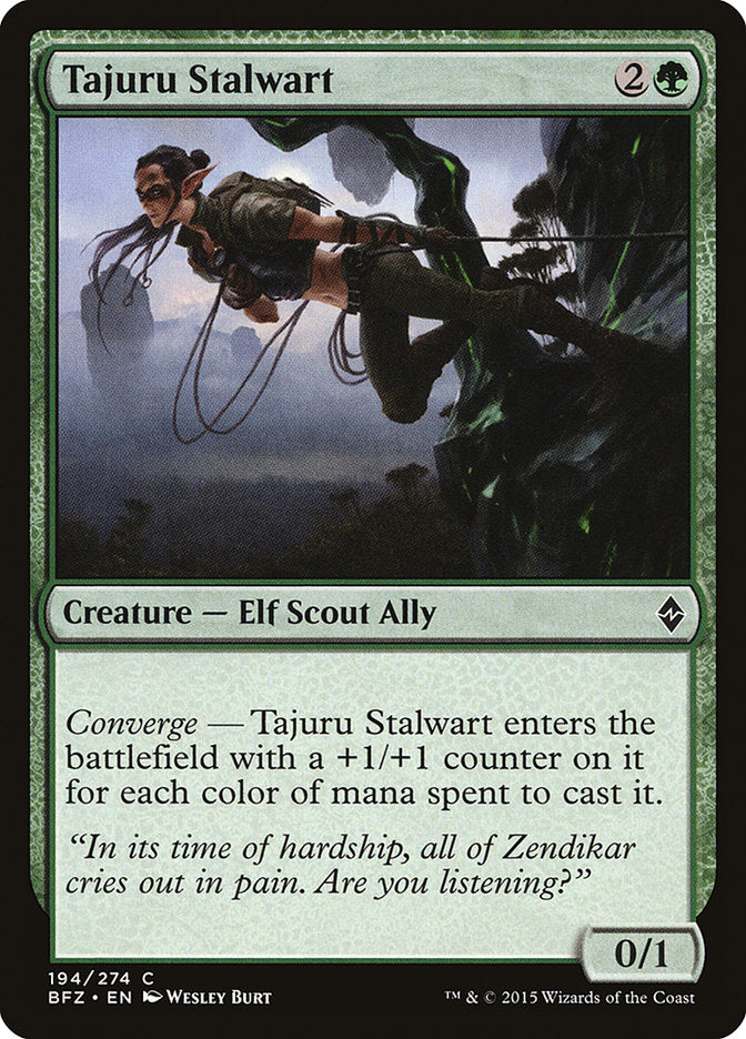 Tajuru Stalwart (194) [Battle for Zendikar] | Odin's Place