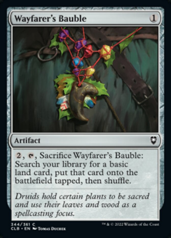 Wayfarer's Bauble [Commander Legends: Battle for Baldur's Gate] | Odin's Place