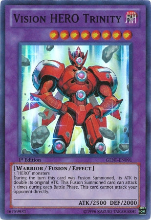 Vision Hero Trinity [GENF-EN091] Super Rare | Odin's Place