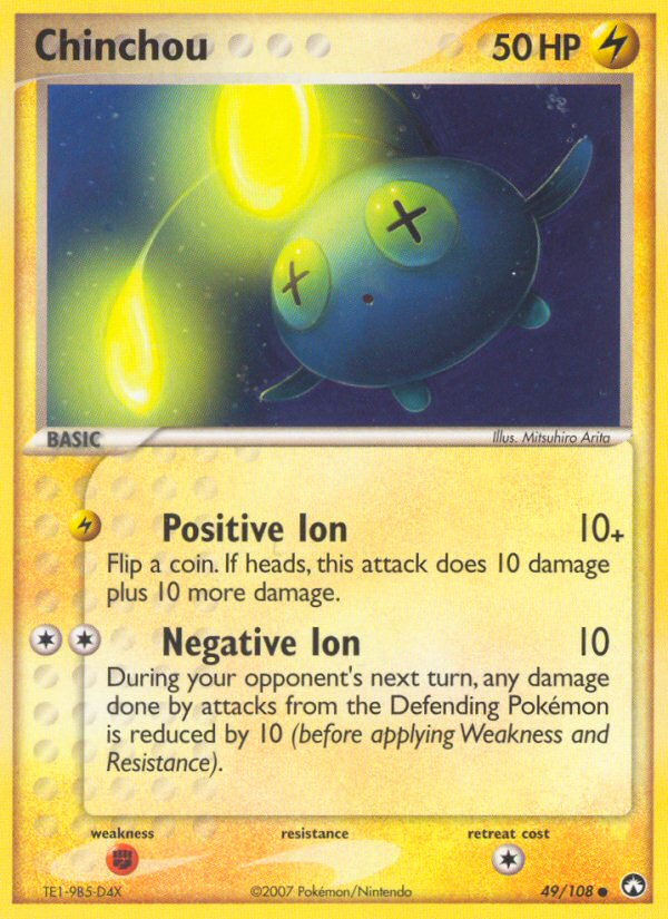 Chinchou (49/108) [EX: Power Keepers] | Odin's Place