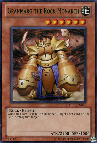 Granmarg the Rock Monarch (Green) [DL13-EN008] Rare | Odin's Place