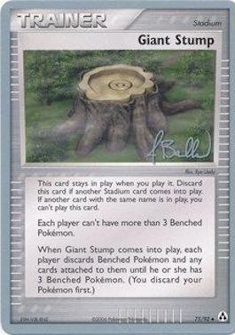 Giant Stump (75/92) (Eeveelutions - Jimmy Ballard) [World Championships 2006] | Odin's Place