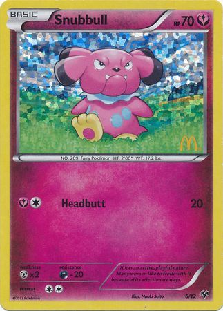 Snubbull (8/12) [McDonald's Promos: 2014 Collection] | Odin's Place