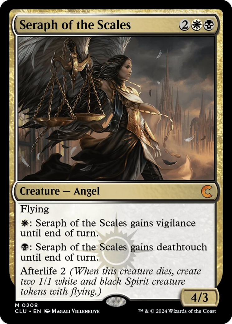 Seraph of the Scales [Ravnica: Clue Edition] | Odin's Place