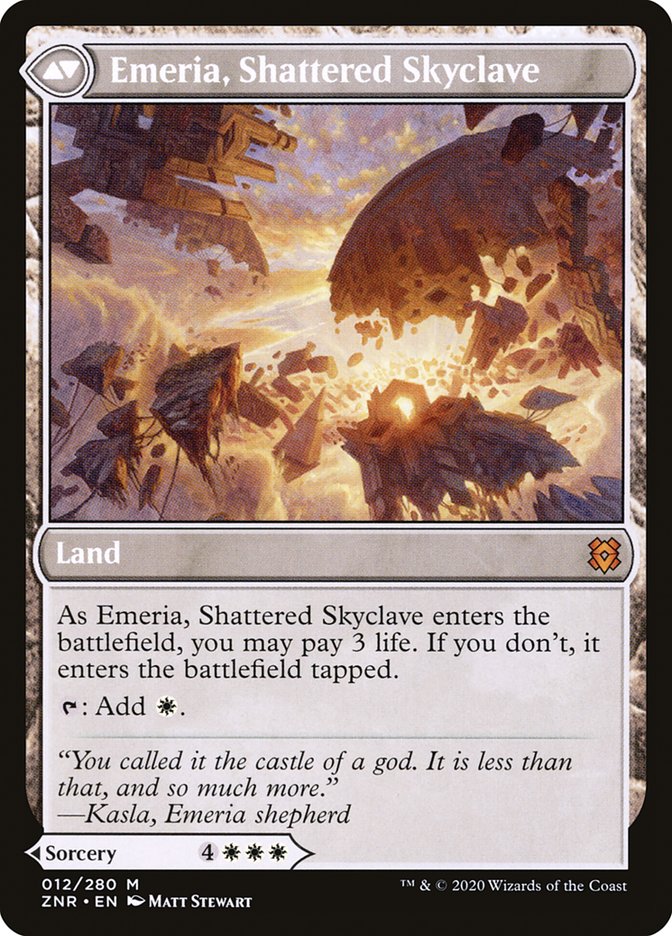 Emeria's Call // Emeria, Shattered Skyclave [Zendikar Rising] | Odin's Place
