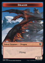 Phyrexian // Dragon Double-Sided Token [Dominaria United Tokens] | Odin's Place