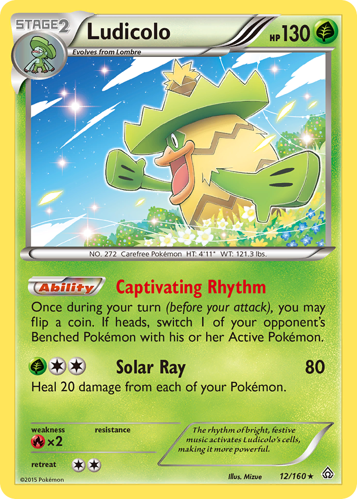 Ludicolo (12/160) [XY: Primal Clash] | Odin's Place