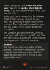 Booster Sleuth (Magic Minigame) [Kamigawa: Neon Dynasty Minigame] | Odin's Place