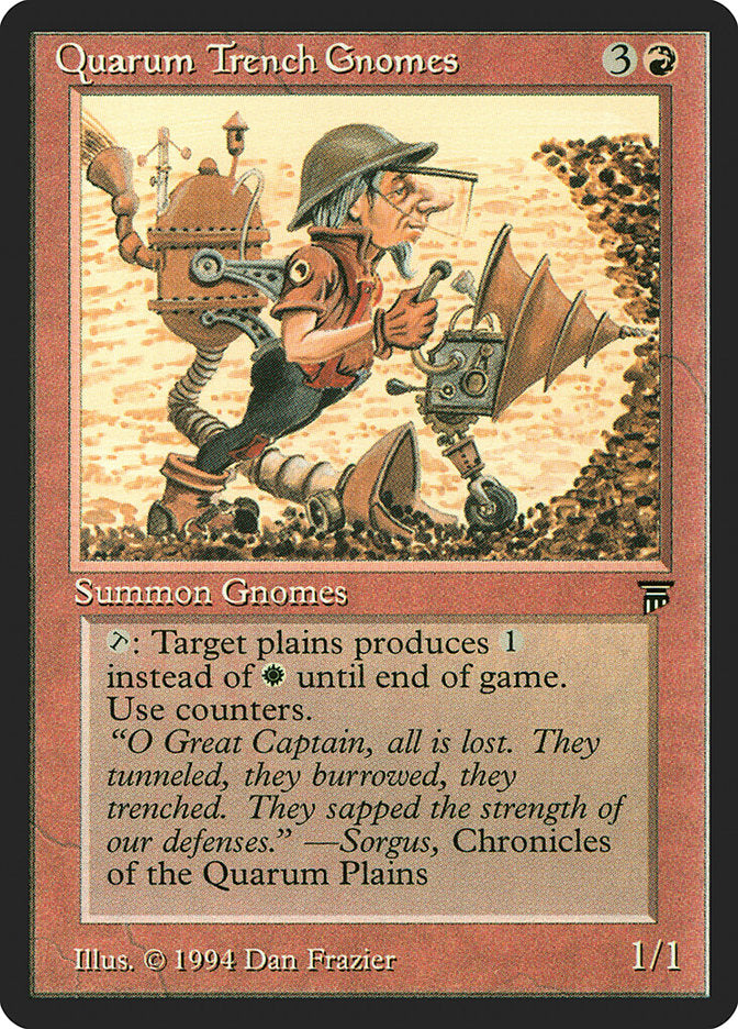 Quarum Trench Gnomes (162) [Legends] | Odin's Place