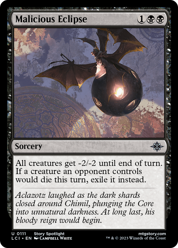 Malicious Eclipse [The Lost Caverns of Ixalan] | Odin's Place