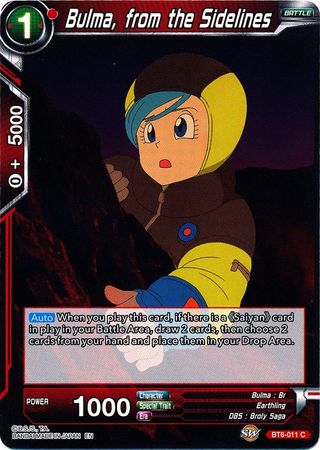 Bulma, from the Sidelines (BT6-011) [Destroyer Kings] | Odin's Place