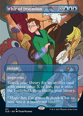 Whir of Invention (Borderless) [Secret Lair Drop Series] | Odin's Place