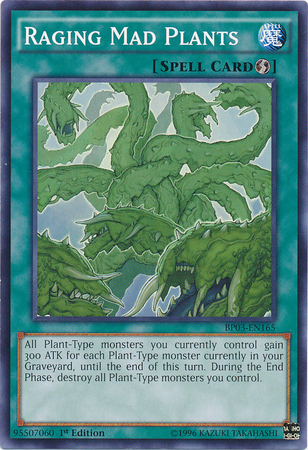 Raging Mad Plants [BP03-EN165] Common | Odin's Place
