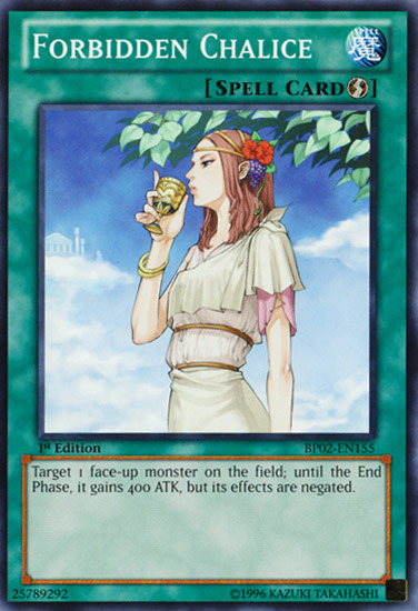 Forbidden Chalice [BP02-EN155] Mosaic Rare | Odin's Place
