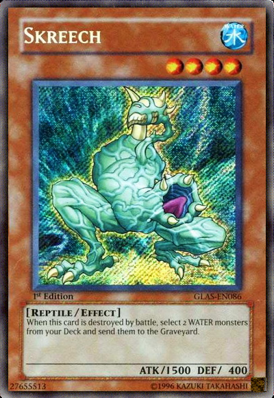 Skreech [GLAS-EN086] Secret Rare | Odin's Place