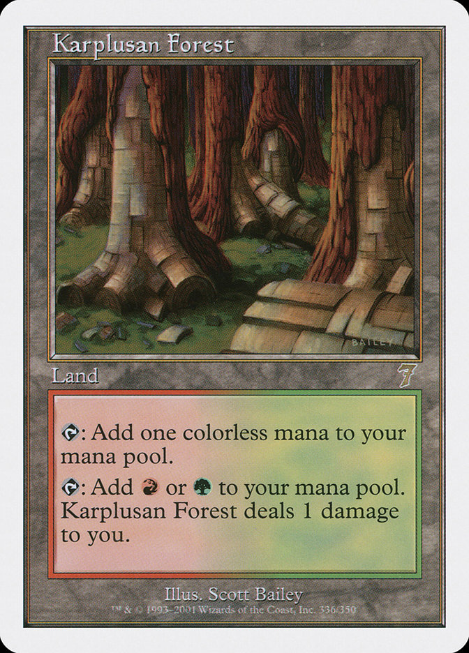 Karplusan Forest (336) [Seventh Edition] | Odin's Place