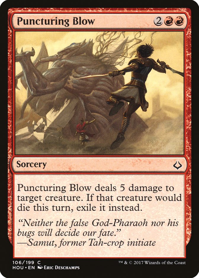 Puncturing Blow (106) [Hour of Devastation] | Odin's Place