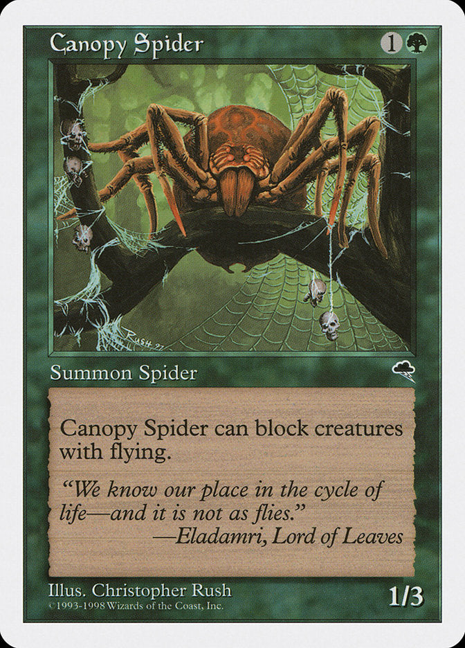 Canopy Spider [Anthologies] | Odin's Place