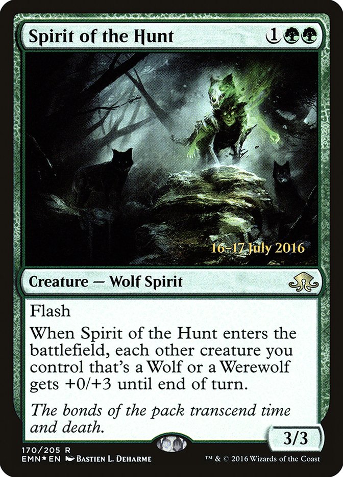 Spirit of the Hunt (170) [Eldritch Moon Prerelease Promos] | Odin's Place