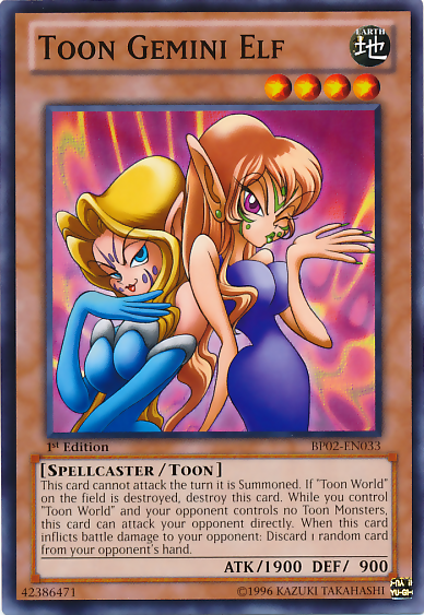 Toon Gemini Elf [BP02-EN033] Common | Odin's Place