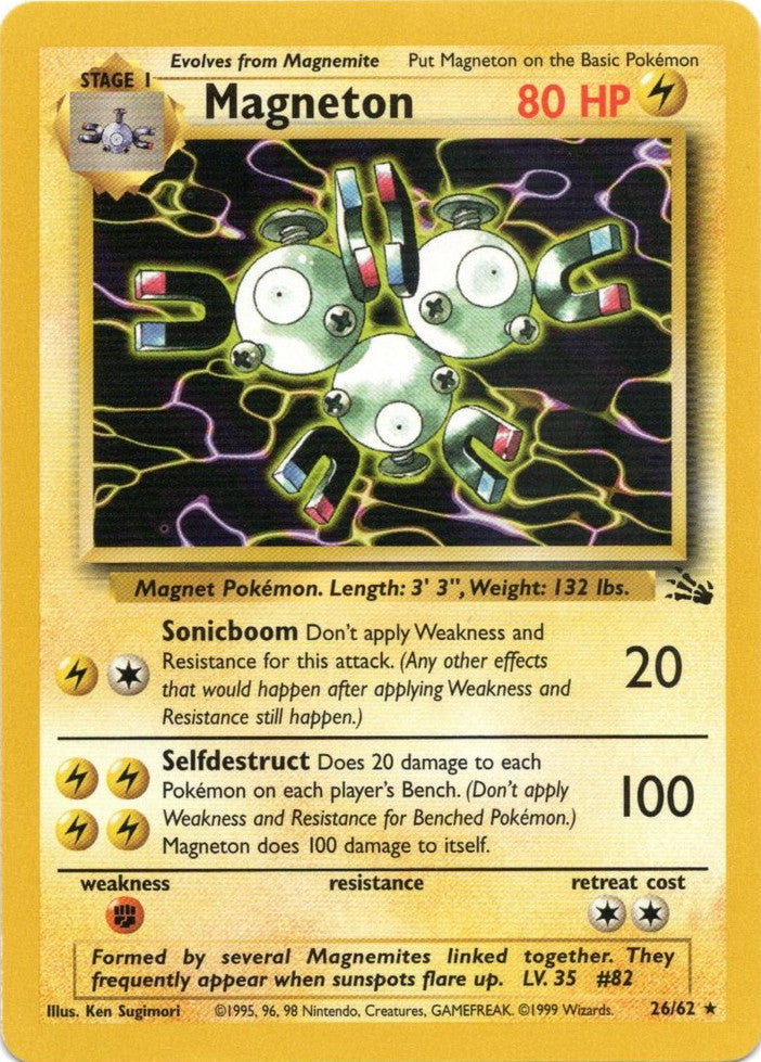 Magneton (26/62) [Fossil Unlimited] | Odin's Place
