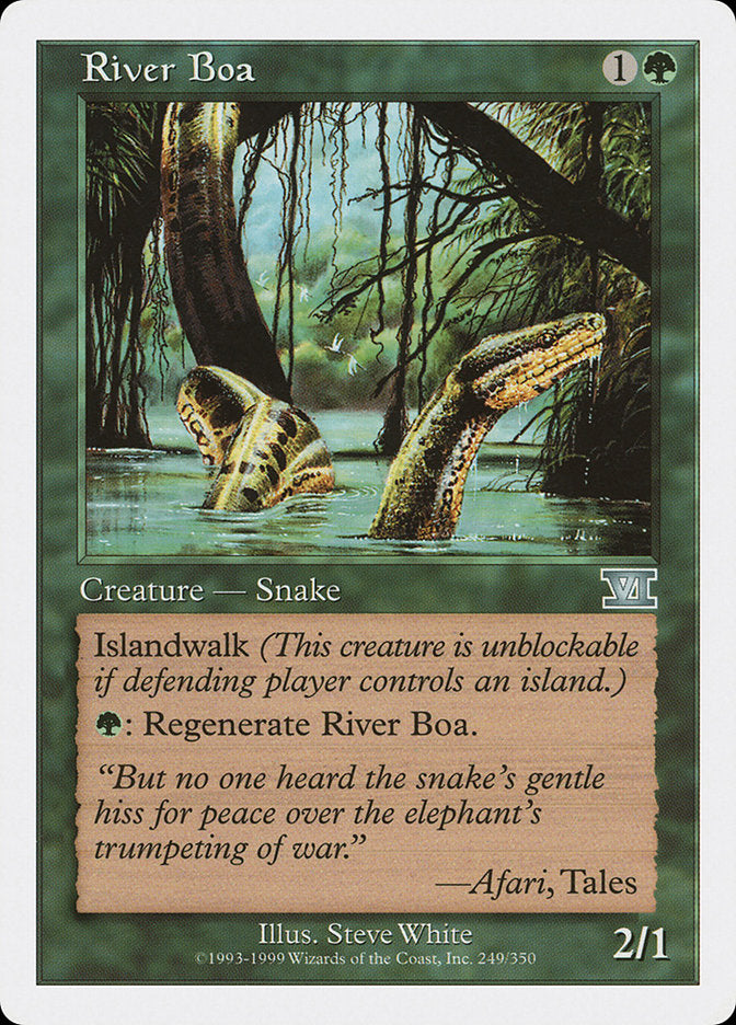 River Boa (249) [Classic Sixth Edition] | Odin's Place