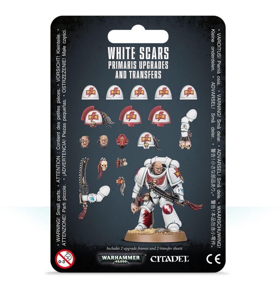 Warhammer 40K: Space Marines White Scars Primaris Upgrades & Transfers | Odin's Place