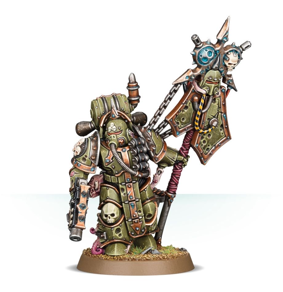 Warhammer 40K: Plague Marine Icon Bearer | Odin's Place