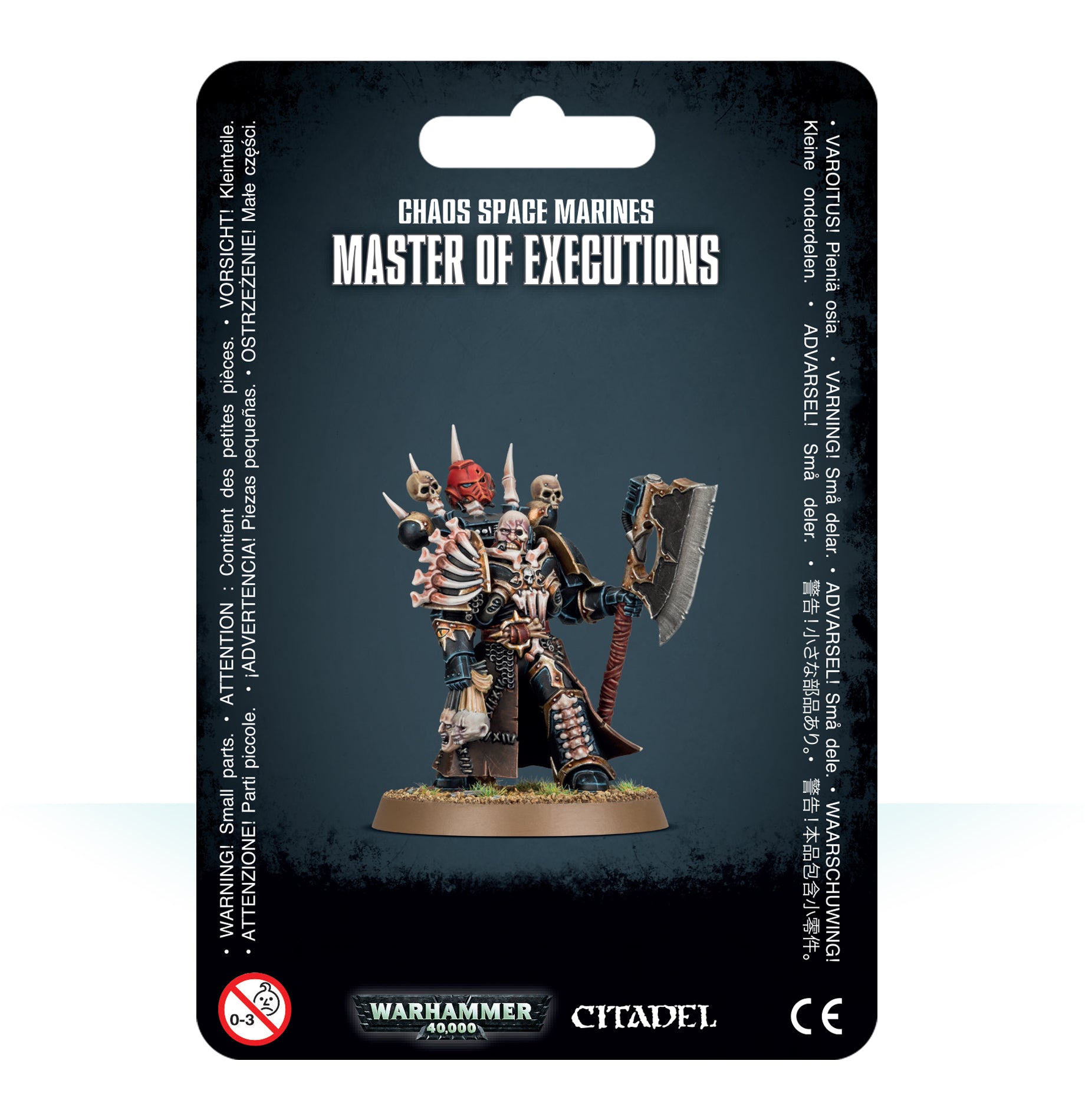 Warhammer 40K: Chaos Space Marines Master of Executions | Odin's Place