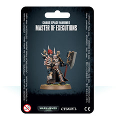 Warhammer 40K: Chaos Space Marines Master of Executions | Odin's Place